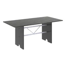 Mesa Para Cozinha 180x75cm Tampo Granito Soma Móveis Ai Foto  mini 1