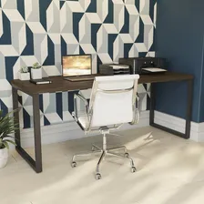 Mesa Para Escritorio 190cm Diretor F190 Carvalho Munique Kappesberg Foto mini 1