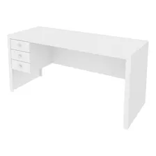 Mesa Para Escrit贸rio Com 3 Gavetas Me4113 Tecno Mobili F Foto mini 2