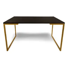 Mesa Para Escritório Com Elegância Em Cada Detalhe 120x060 Cor Preto Foto mini 1