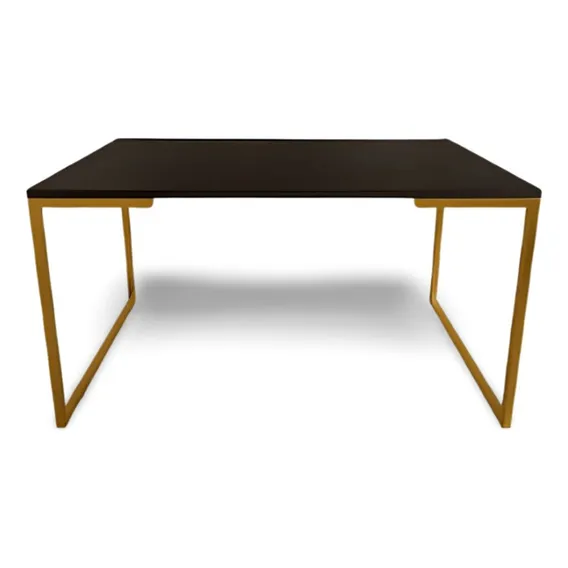 Mesa Para Escritório Com Elegância Em Cada Detalhe 120x060 Cor Preto Foto 1