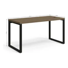 Mesa Para Escritório Diretor Com Gaveteiro 150cm Office Foto mini  3