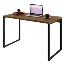 Mesa Para Escrit贸rio Office Estilo Industrial 120cm Kuadra Foto mini 4