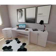 Mesa Para Escrit贸rio Reta Natus 40mm Bramov M贸veis Eb Foto mini 4