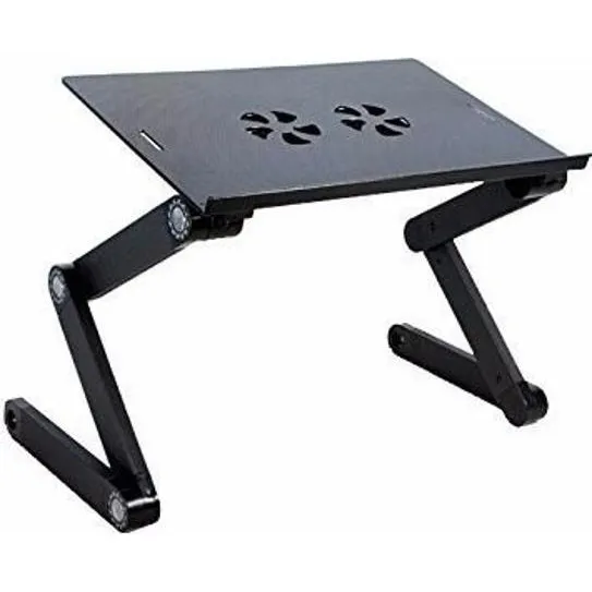 Mesa Para Notebook Dobrável Multifuncional Com Cooler Foto 1