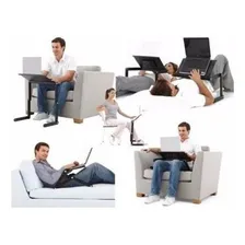 Mesa Para Notebook Dobrável Multifuncional Com Cooler Foto mini 4