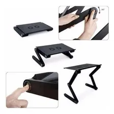 Mesa Para Notebook Dobrável Multifuncional Com Cooler Foto mini 3