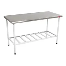 Mesa Parcial Inox 430 1,90 X 0,70 X 0,90 M Imeca Gradeado Foto mini 1
