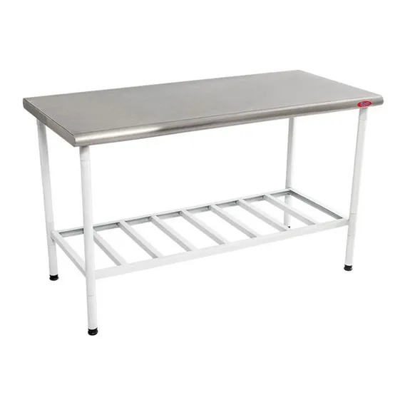 Mesa Parcial Inox 430 1,90 X 0,70 X 0,90 M Imeca Gradeado Foto 1
