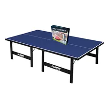 Mesa Ping Pong Mdp 15mm Olimpic 1013 + Kit Complero 5091 Cor Azul Foto mini 1