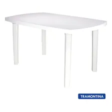 Mesa Plástica Piscina Praia Desmontavel Branca Sol Camboriu Foto  mini 1