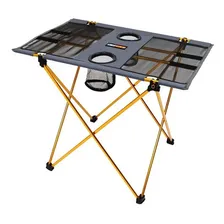 Mesa Portátil Dobrável Compacta Cosmo Azteq Camping Viagem Foto mini 1