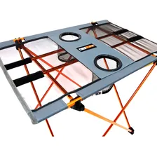 Mesa Portátil Dobrável Compacta Cosmo Azteq Camping Viagem Foto mini 4