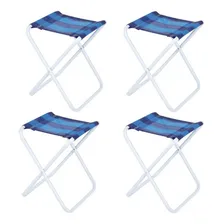 Mesa Prática Com Banquetas Camping Em Forma De Maleta Mor Cor Azul Foto mini 2