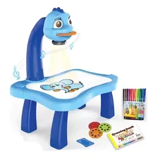 Mesa Projetora Dinossauro Colorir Desenhar Infantil Criativa Foto mini 1
