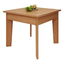 Mesa Quadrada 900 Primavera Casa E Jardim M贸veis Jf Cor Stain Jatob谩 Foto mini 4