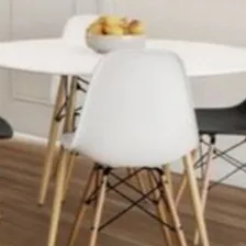 Mesa Redonda 60cm Eames Dsw Foto mini 3