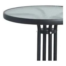 Mesa Redonda De Jardim Rio Preta 60 Cm Foto mini 2