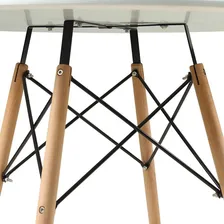 Mesa Redonda Eames Eiffel Wood 120cm Foto mini  3