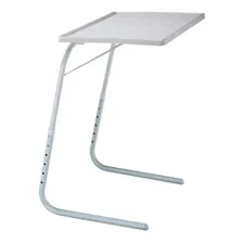 Mesa Refeicao Apoio Estudo Viagem Portatil Apoiador Dobravel Cor Branco Foto mini 1