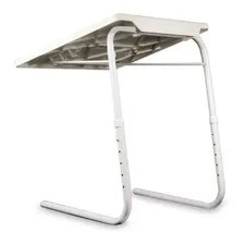 Mesa Refeicao Apoio Estudo Viagem Portatil Apoiador Dobravel Cor Branco Foto mini 4