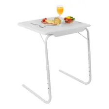 Mesa Refeicao Apoio Estudo Viagem Portatil Apoiador Dobravel Cor Branco Foto mini 3