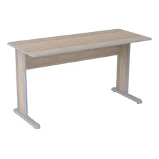 Mesa Reta Escrivaninha Uno 1200x600x740 Cor Preto Foto mini 1