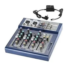 Mesa Som 4 Canais Com Leitor Usb Com Efeitos Delay E Eco Foto mini 2