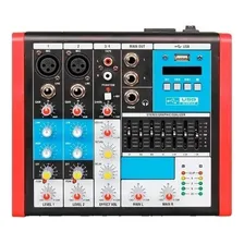 Mesa Som 4 Canais Mc4 Eux Mixer Usb Equalizador Soundvoice 110V/220V Foto mini 2