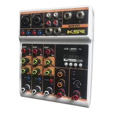 Mesa Som 4 Canal Interface Usb Bluetooth Phantom Ksr Ktl4 Ds Foto mini 1