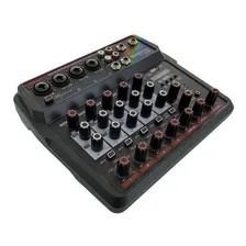 Mesa Som 6 Canais Mc6btbluetooth Usb Interface Live Ao Vivo Foto mini 3