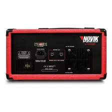 Mesa Som Cabecote Amplificado Novik Nvk-6400bt 200w 6 Canais Foto mini 3