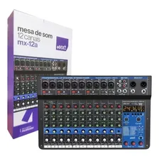 Mesa Som Mxt 12 Canais Com Interface 24 Efeitos Bivolt Foto mini 2