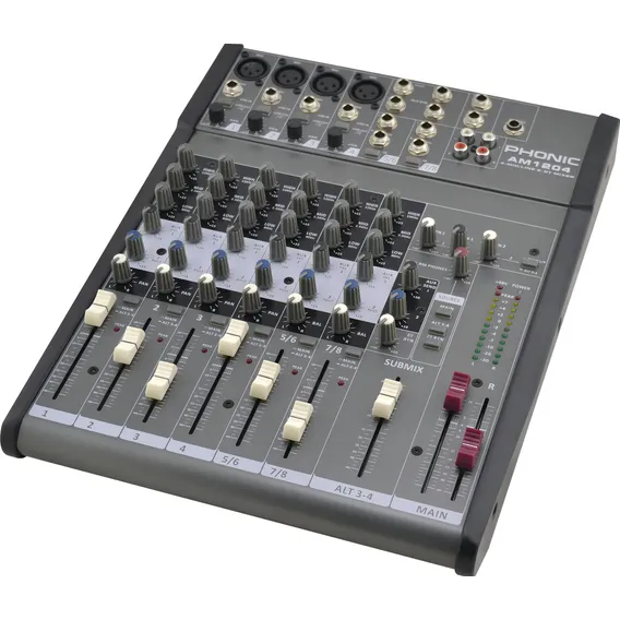 Mesa Som Phonic Am1204 8 Canais Efeito Foto 1