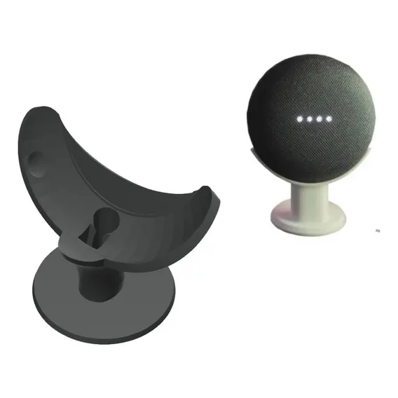 Mesa Stand Google Home Mini Nest Cor Preto Foto 1