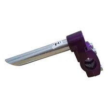 Mesa Suporte Guidao Aluminio Cross Bmx Caiçara Violeta Foto mini 2
