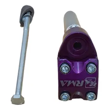 Mesa Suporte Guidao Aluminio Cross Bmx Caiçara Violeta Foto mini 1