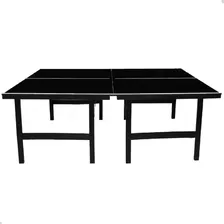 Mesa Tênis De Mesa Ping Pong 18mm Mdf Sports Mania Cor Preto Foto mini  3