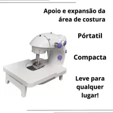 Mesinha Avulsa Máquina Costura Elétrica Portátil Bobina 10cm Foto mini  2