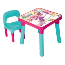 Mesinha Com Cadeira Infantil: Unic贸rnio M谩gico Foto mini 2