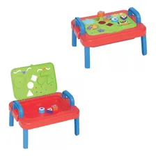 Mesinha Infantil Menino Didática Educativa mercotoys Foto mini 2