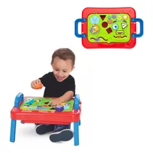 Mesinha Infantil Menino Didática Educativa mercotoys Foto mini 1