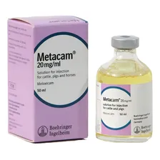 Metacam Meloxicam Inj 50ml / 20mg Inflamações Foto mini 1