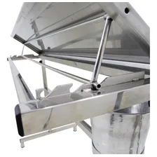 Metal Arte Mesa Cirúrgica De Inox Modelo Calha Com Altura Regulável Foto mini  3