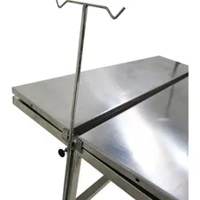 Metal Arte Mesa Cirúrgica De Inox Modelo Calha Com Altura Regulável Foto mini 4