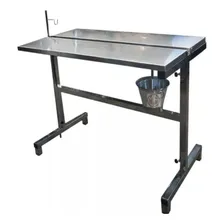 Metal Arte Mesa Cirúrgica De Inox Modelo Calha Com Altura Regulável Foto mini  2