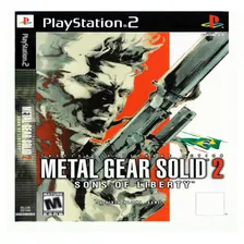 Metal Gear Solid 2 Sons Of Liberty - Ps2 Metal Gear Solid 2001 PS2 Físico Foto mini 1