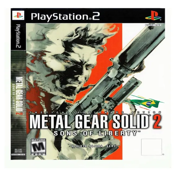 Metal Gear Solid 2 Sons Of Liberty - Ps2 Metal Gear Solid 2001 PS2 Físico Foto 1
