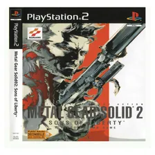 Metal Gear Solid 2 Sons Of Liberty - Ps2 Metal Gear Solid 2001 PS2 Físico Foto mini 4
