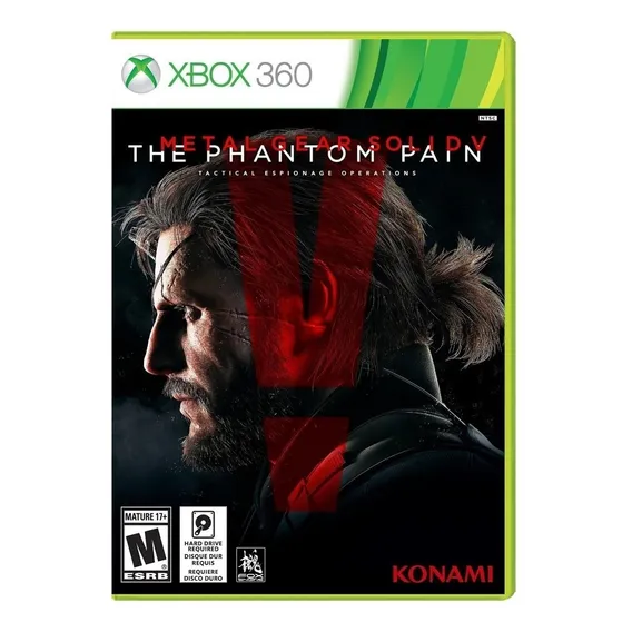 Metal Gear Solid V: The Phantom Pain Metal Gear Solid Standard Edition Konami Xbox 360 Físico Foto 1